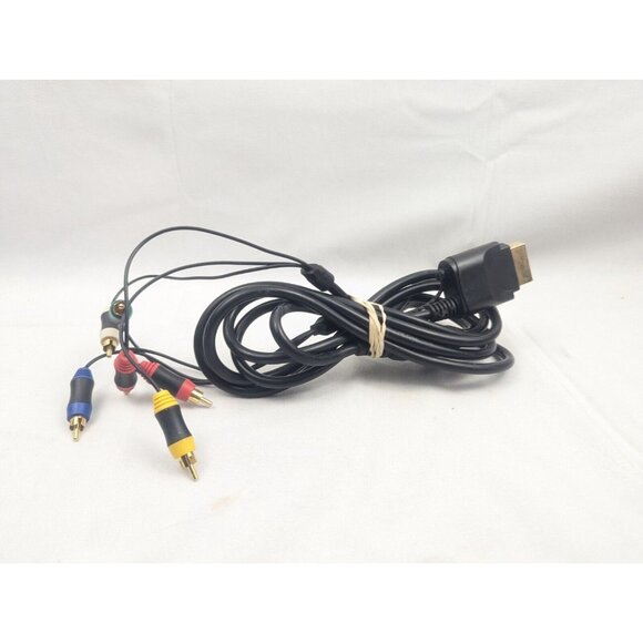 Microsoft XBOX 360 Composite RGB Video Audio Cable Cord With Fiber Optic Input - Picture 2 of 10